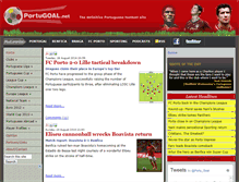 Tablet Screenshot of portugoal.info